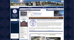Desktop Screenshot of ci.thibodaux.la.us